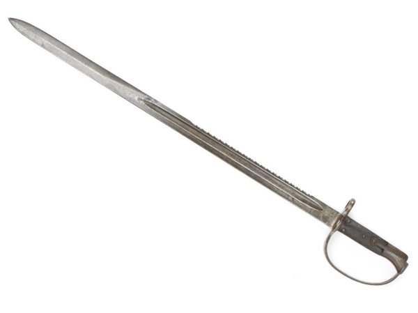 British P-1879 Martini-Henry Sawback Artillery Sword
