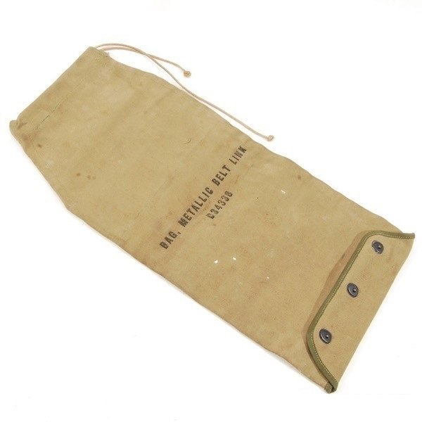 WWII US Belt Link Browning Bag