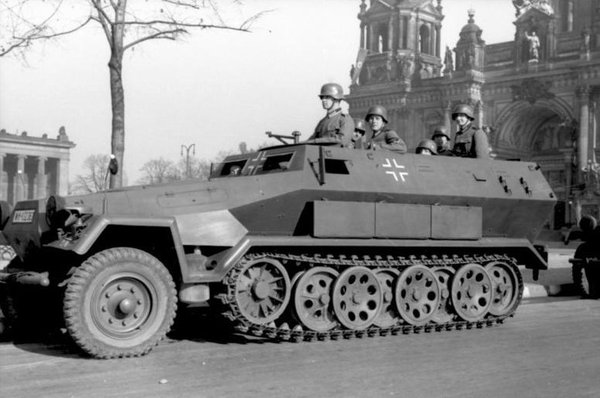 WWII German Sd.Kfz 251 Wheel