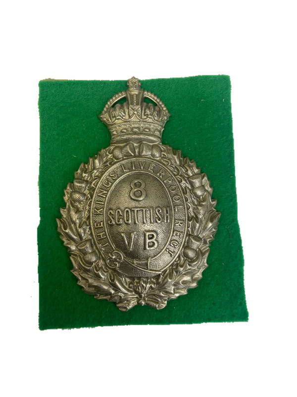 Liverpool Scottish volunteer battalion Cap badge