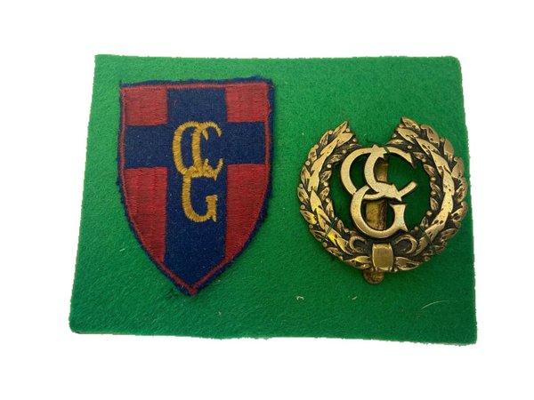 Control Commission Germany  Cap badge