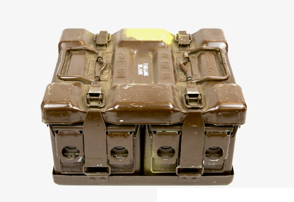 Army Ammo Tin 4 X 7.62 with Carry Case