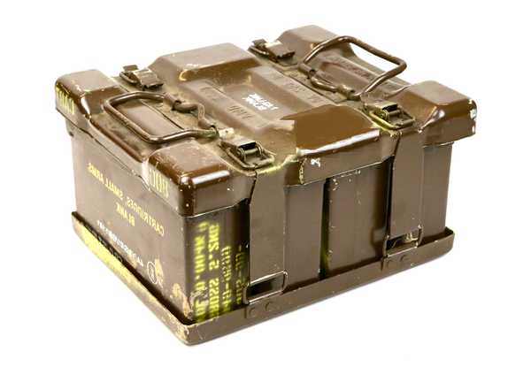 Army Ammo Tin 4 X 7.62 with Carry Case
